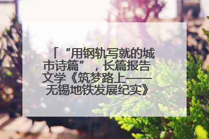 “用钢轨写就的城市诗篇”，长篇报告文学《筑梦路上——无锡地铁发展纪实》研讨会在南京举行