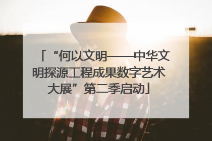 “何以文明——中华文明探源工程成果数字艺术大展”第二季启动
