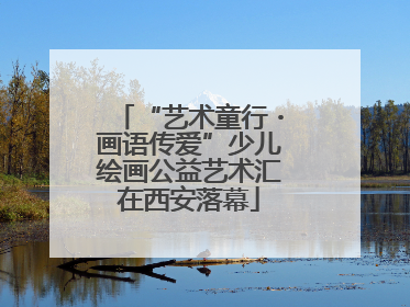 “艺术童行・画语传爱”少儿绘画公益艺术汇在西安落幕