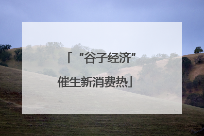 “谷子经济”催生新消费热