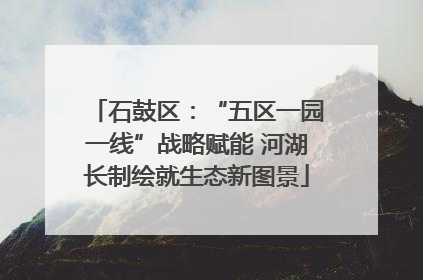 石鼓区：“五区一园一线”战略赋能 河湖长制绘就生态新图景