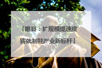 睢县：扩规模提速度 铸就制鞋产业新标杆