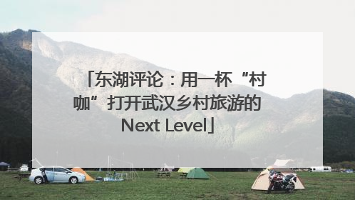 东湖评论：用一杯“村咖”打开武汉乡村旅游的Next Level