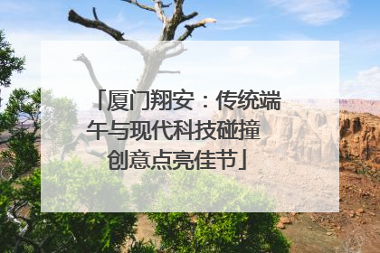 厦门翔安：传统端午与现代科技碰撞 创意点亮佳节