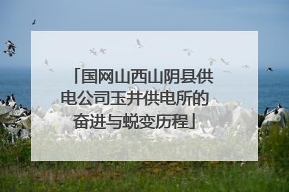 国网山西山阴县供电公司玉井供电所的奋进与蜕变历程