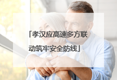 孝汉应高速多方联动筑牢安全防线