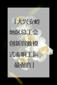 大兴安岭地区总工会创新宣教模式奏响工运最强音