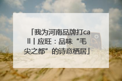 我为河南品牌打call丨应旺：品味“毛尖之都”的诗意栖居