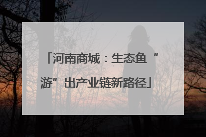 河南商城：生态鱼“游”出产业链新路径