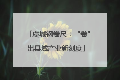 虞城钢卷尺：“卷”出县域产业新刻度