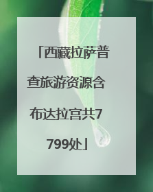 西藏拉萨普查旅游资源含布达拉宫共7799处
