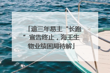逾三年易主“长跑”宣告终止，海王生物业绩困局待解