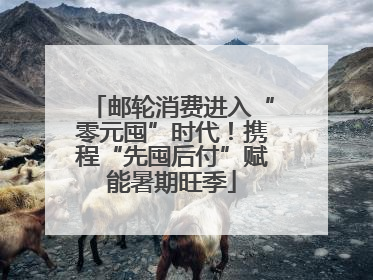 邮轮消费进入“零元囤”时代！携程“先囤后付”赋能暑期旺季