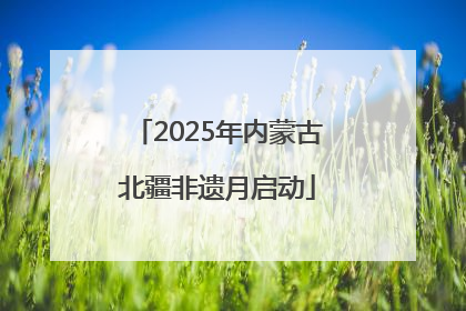 2025年内蒙古北疆非遗月启动