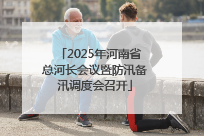 2025年河南省总河长会议暨防汛备汛调度会召开