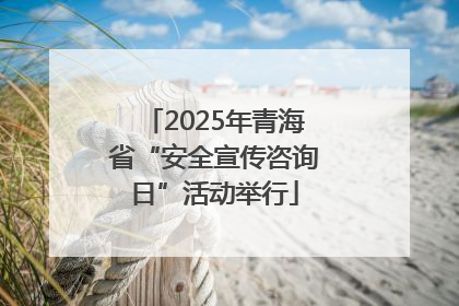 2025年青海省“安全宣传咨询日”活动举行