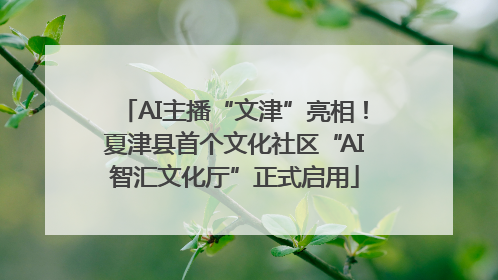 AI主播“文津”亮相！夏津县首个文化社区“AI智汇文化厅”正式启用