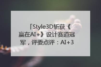 Style3D斩获《赢在AI+》设计赛道冠军，评委点评：AI+3D技术世界第一