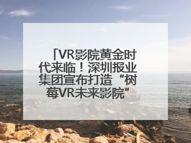 VR影院黄金时代来临！深圳报业集团宣布打造“树莓VR未来影院”_深圳新闻网